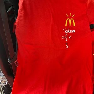 Travis Scott McDonald’s tee